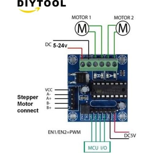 Mini 4-Channel Motor Drive Shield Expansion Board L293D Module High Voltage Current Module For Arduino UNO MEGA 2560