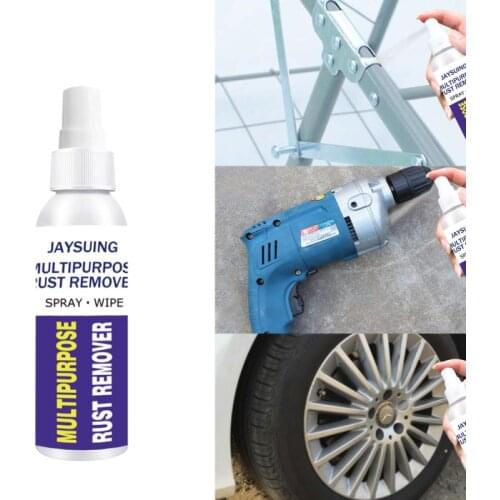 Multi-Purpose Rust Remover Spray Metal Surface Chrome Paint Car Maintenance Iron Powder Cleaning Super Rust Remover Metal Polish