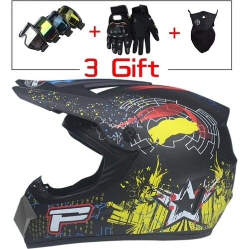 Motorcycle Racing Helmet Off-road Full Face Motorcycle Helmet Dirt Bike Atv Helmet Downhill Mountain Helmet