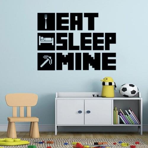 Wall Sticker For Kid Room Decoration Game Poster PVC Vinyl Wall Decal Home Bedroom Decoration Games Sticker AY1924