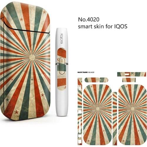 2019 New Fashion Ultra Thin Sticker for IQOS 2.4 Plus E Cigarette Cover Sticker for IQOS 2.4 Plus 4016-4025