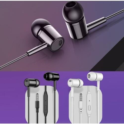 Olhveitra 3.5mm Earphones Wired Headset Gamer For iPhone Android PC In-ear Waterproof Earbuds Sports Noise Canceling Auriculares