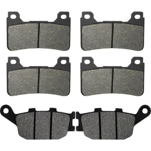 Motorcycle Front + Rear Brake Pads Disks for Honda CBR 600 RR (2005-2006) CBR600 RR CBR600RR LT390-390-174