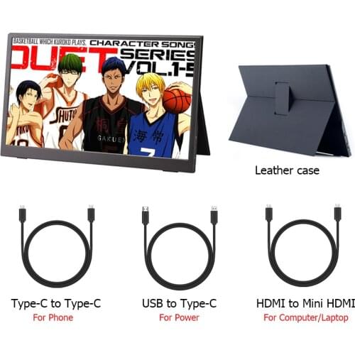 Custom 1920*1080 HD computer monitor IPS gaming monitor 15.6 inch LCD portable monitor