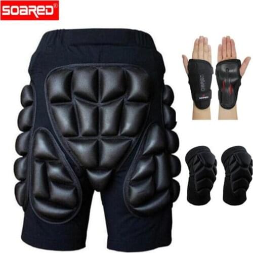 SOARED Hip Pad Unisex Light Skateboard Snowboard Ski Hip Padded Shorts & Padded Pants Ski Protection Gear