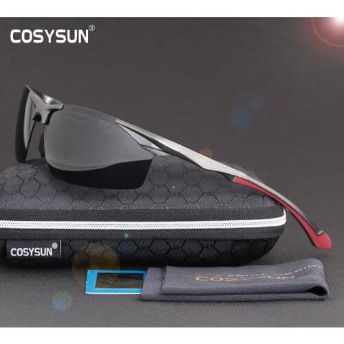 2021 Men Polarized Rimless Aluminum Sunglasses Man Driving glasses HD Polarized Sunglasses Male Goggle Sports Oculos de sol 8585