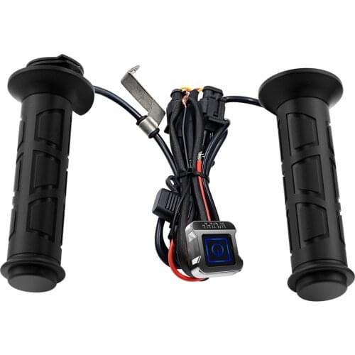 ZH-983C1 22mm 7/8 inch Mount Motorcycle Handlebar Electric Heated Grips with Standby Mode Motorbike ATV Handlebar Warmer