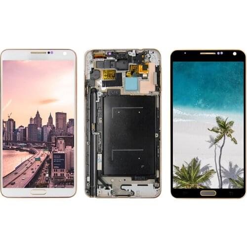 For Samsung Galaxy Note 3 Note3 N9005 n9000 LCD Display Touch Screen Digitizer Assembly Frame