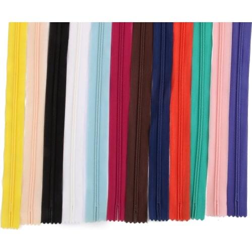 50 Closed End Invisible Zips For Cushions Dress Trousers Skirt Sewing Craft