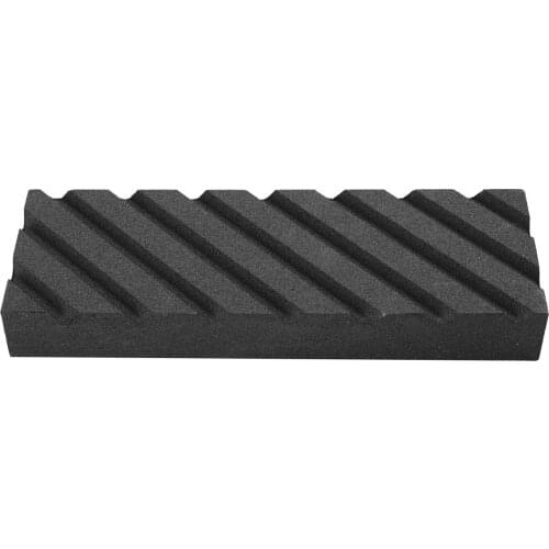 7.1X2.4X1inch 320 Grit Black Silicon Carbide Grooved Whetstone Kitchen&Garden Tools