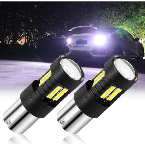 BA15S 1156 P21W Car Reverse Lights Brake Lights LED Bulb for mazda 2 3 5 6 cx5 cx7 mx5 for suzuki sx4 jimny swift for saab 93 95