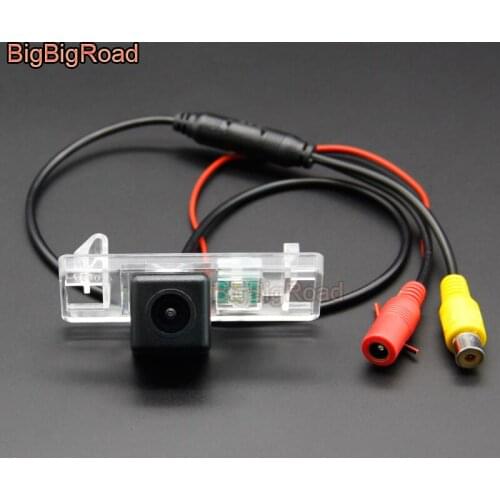 BigBigRoad Vehicle Wireless Rear View Camera HD Color Image For Peugeot 807 Eurovans / 406 407 2D coupe / 4D Sedan / 607 / 806
