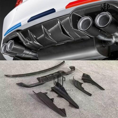 F87 M2 High Quality Carbon Fiber Car body kit Rear Diffuser Side Splitter Rear Spoiler For BMW F87 M2 MP Style 2015-up