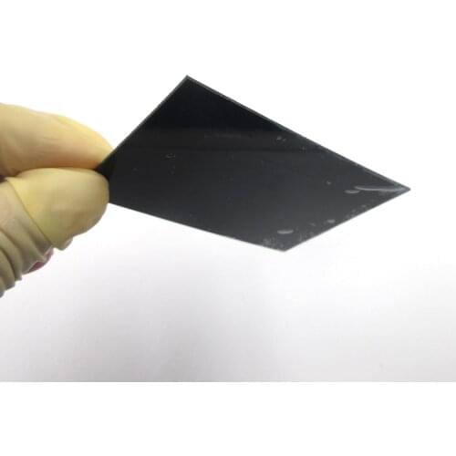 1PC 70x50x0.05mm Filter Black Infrared Filter Film Plastic Sheet Bending Visible Light Infrared Sensor Robot Security over 680nm