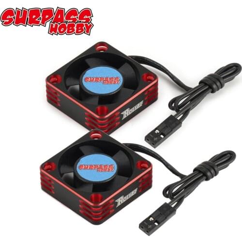 28000RPM Metal Cooling Fan Motor Heat Dissipation for Hobbywing 1/10 3650 540 Motor RC Car Modified Stock Spec ROCKET