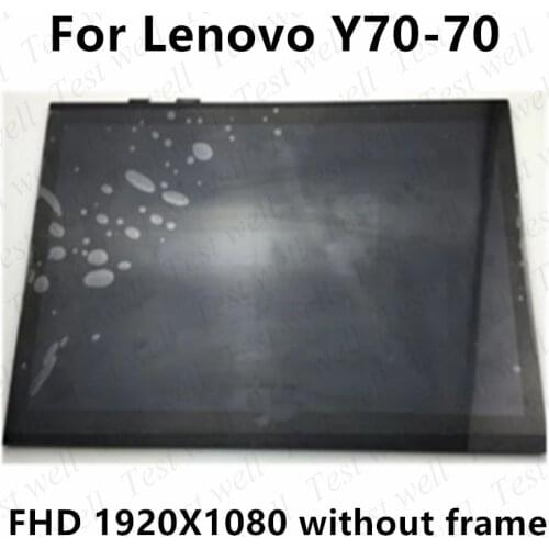 Original 17.3 inch For Lenovo Y70-70 Y70 70 80DU FHD 1920X1080 Lcd with Touch Screen Assembly LP173WF4-SPF1