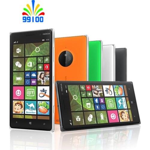 Original Unlocked Lumia 830 quad-core 5" screen single sim 1GB+16GB 10MP camera Refurbished Windows phone