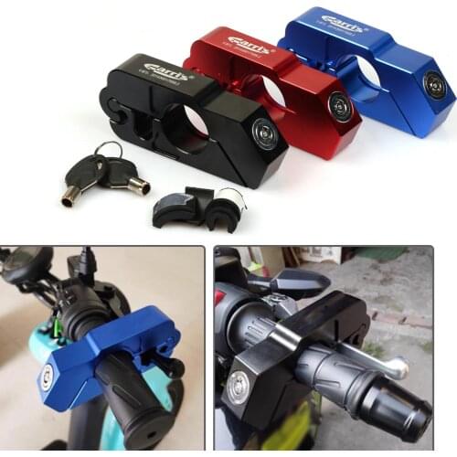 S2R Motorcycle handlebar lock handle safety lock safety lock Autobike handle lock for scooter ATV Dirt Street Bikes Auto