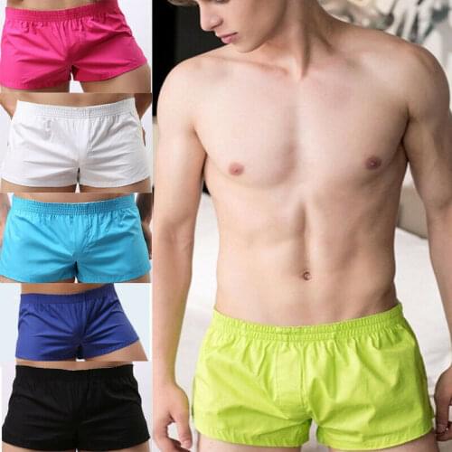 Mens cotton casual shorts Summer white Large size High waist elastic Breathable Fitness Jogging Running Sports Home shorts