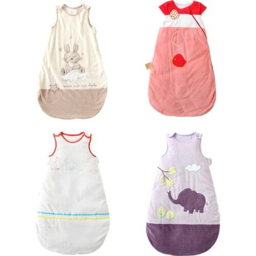 Warm Baby Anti-kick Quilt ForToddler Baby Cotton Sleeping Bag Childrens Zipper Bebes Newborn Swaddle Wrap Sleepsack Bedding Set