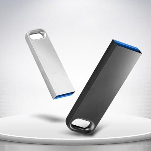 Key Chain USB Flash Drive 512GB 256GB 128GB 64GB 32GB 16GB 8GB 4GB Metal Pen Drive Real Capacity USB 3.0 Memory Stick Disk