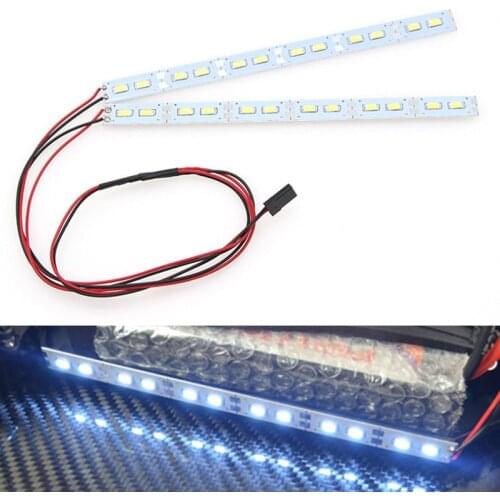 1/10 RC Car Accessories Drift Car LED Chassis Light Lamps for 1/10 1/8 RC Car Drift Crawler Buggy RC 24Leds Chassis Light 6V