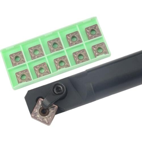 1pc S20R-MSSNR12 S25S-MSSNR12 Internal Turning Tool Holder SNMG Carbide Inserts Lathe Bar CNC Cutting Tools Set