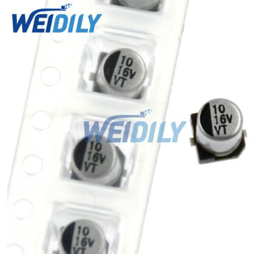 20PCS/LOT 10UF 16V 4mm*5.4mm SMD Electrolytic Capacitor 16v 10uf