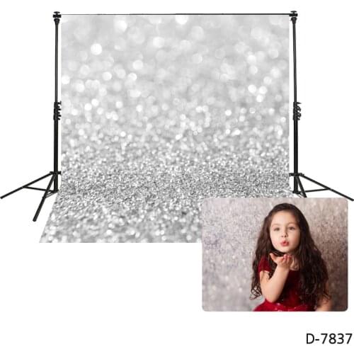 White Silver Glitter Bokeh Backdrop Christmas Newborn Portraits Abstract Background For YouTube video/Instagram/PoshMark Photos
