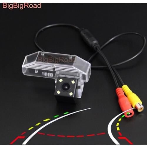 BigBigRoad For Mazda RX8 RX-8 6 Mazda6 M6 2009 2010 2011 2012 2013 2014 2015 Car Intelligent Dynamic Tracks Rear View CCD Camera