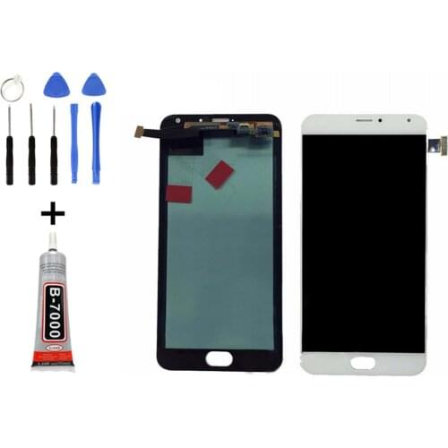FOR Meizu MX5 LCD Display Touch Screen Replacement No Dead Pixel AAA + + + Quality