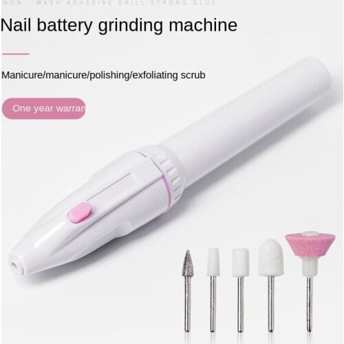 Electric Nail set Manicure Set 5 in 1 Manicure machine Nail Drill File Grinder Grooming kit nail Buffer Polisher remover