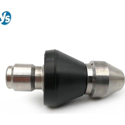 Pressure Washer Sewer Jet Nozzle, Quick Connect Drain Cleaning Water Nozzle, 1/4 Inch 5000 Psi Orifice 0.7mm