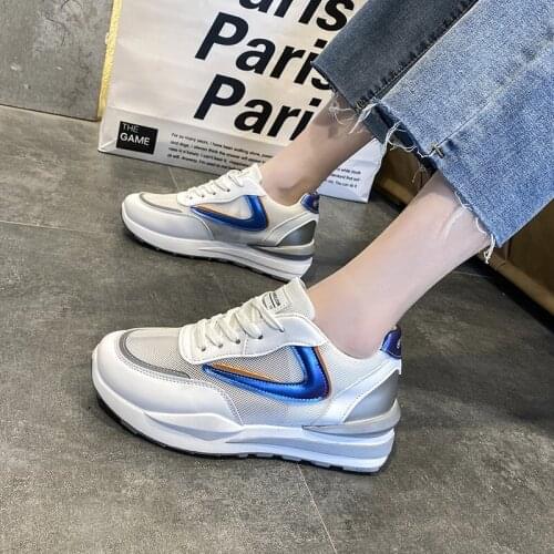 Platform Sneakers Women Shoes Outdoor Leisure Sneakers Comfortable Running Sport Light Comfortable Tenis Feminino Shoes Summer