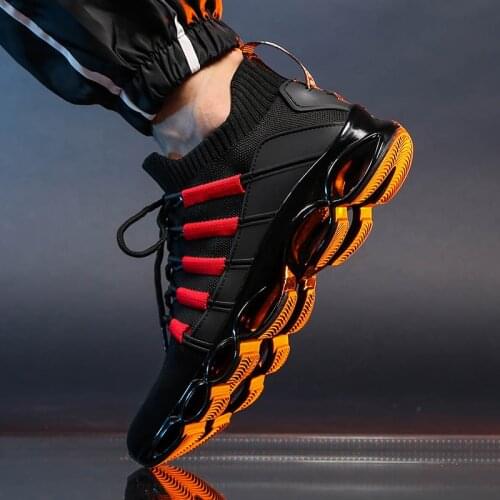 Damyuan 2020 Winter Hot Selling Fashion Comfortable Flying Weaving Man Sneakers Shock Absorbing Elevating Leisure Running Shoes