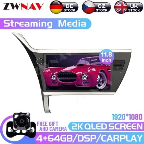 MAX-PAD 11.8" 1920*1080 HD Screen Android For Toyota Corolla 2017 HIFI Navi Head unit Auto Radio Car Multimedia Player