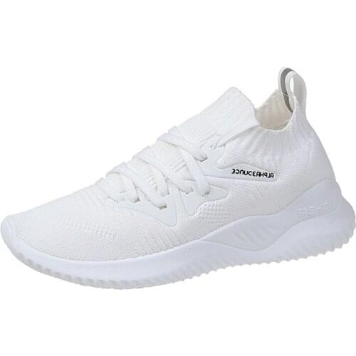 Okkdey 2020 Spring and Summer New Style Breathable Fly Woven Athletic Shoes Korean-style Versatile WOMENS Shoes Women Sneakers