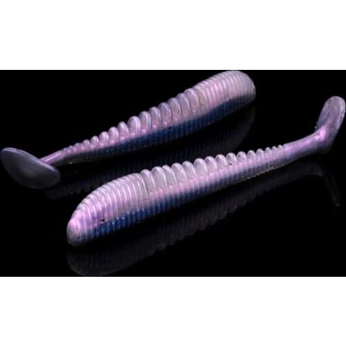 WALK FISH 10PCS/Lot Awaruna 65mm 1.5g Fishing Lures soft lure Artificial Bait Predator Tackle for pike and bass