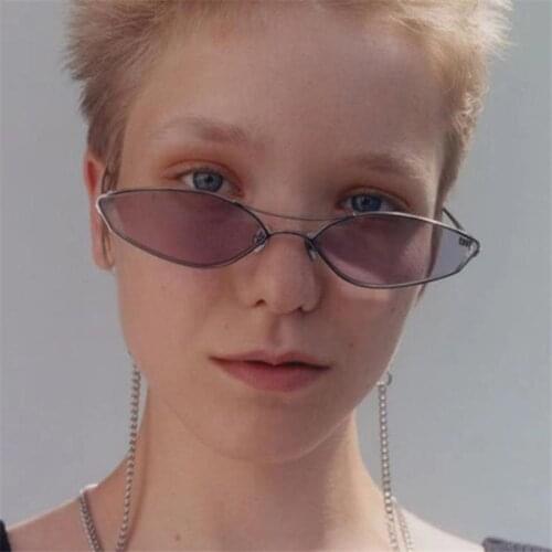 HKNA Small Alloy Sunglasses Women 2021 Retro Metal Sun Glasses for Women/Men Luxury Sunglasses Women Mirror Oculos De Sol Gafas