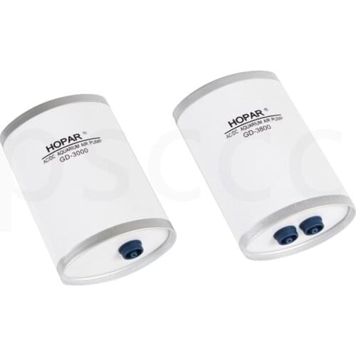 Lithium battery AC/DC waterproof air pump for aquarium ultra silent fish tank increase oxygen pump 2 outlets