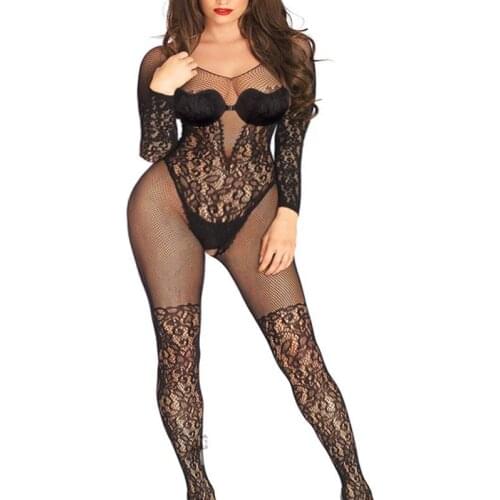 Lingerie Feminina Sexy Lingerie Porno Sexy Costumes Lenceria Mujer Ropa Interior Mujer Sexy Erotica Intimate Long Sleeves Qq345