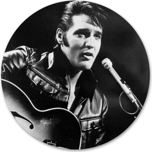 Elvis Presley Kiss Icons Pins Badge Decoration Brooches Metal Badges For Clothes Backpack Decoration 58mm