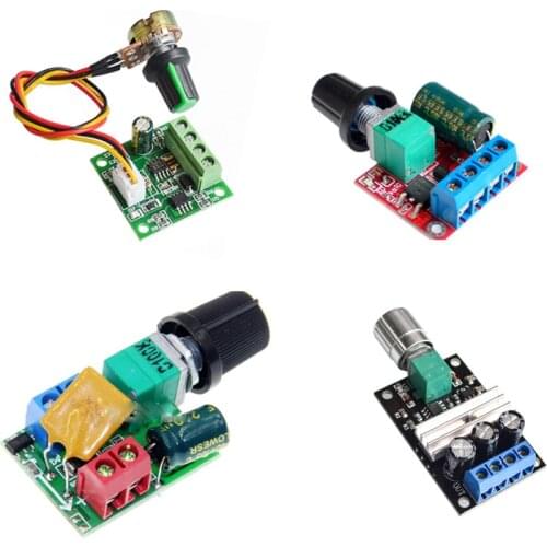 2A 3A 5A Governor Switch Drive Module , PWM Motor Speed Controller DC-DC 3V 5V 6V 12V 24V 35V Adjustable Speed Regulator