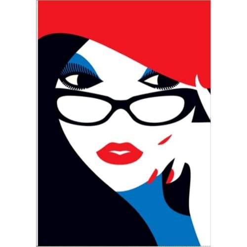 5D DIY full diamond fashion queen pattern cross stitch diamond embroidery mosaic diamond home decoration