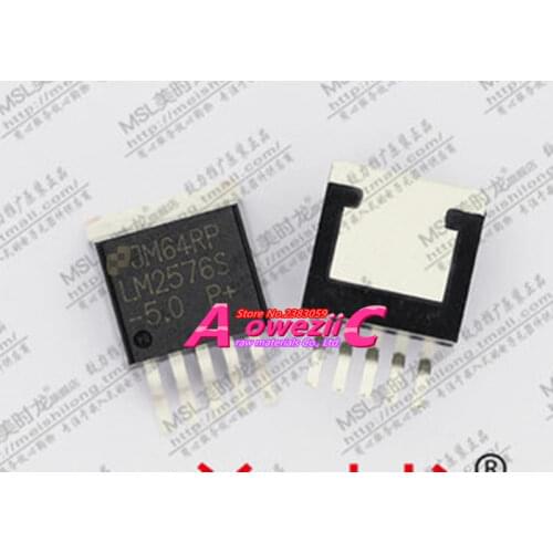 Aoweziic 100% new original LM2576S LM2576S-5.0 LM2576S-5 TO-263 buck regulator chip 3A 5V