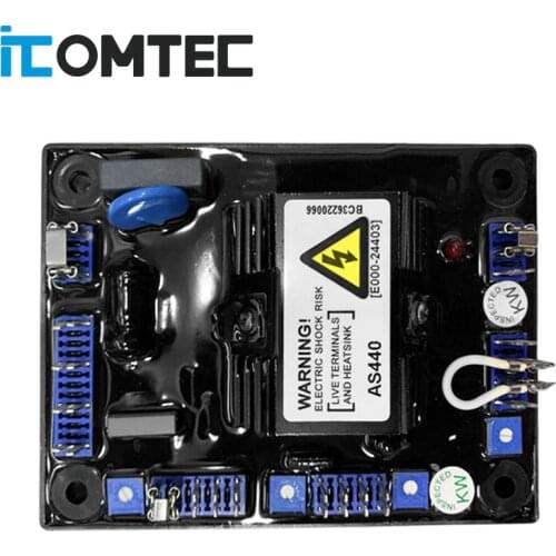 AS440 AVR Generator Automatic Voltage Regulator Input AC 190-264V 4A Engine Voltage Regulator Generator Accessories and Parts