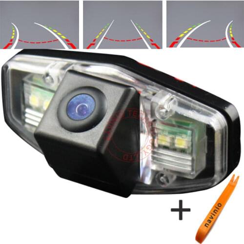 CCD car track camera reversing trajectory for Honda Accord from 2008 to 2010 NTSC PAL(optional) Waterproof free shipping