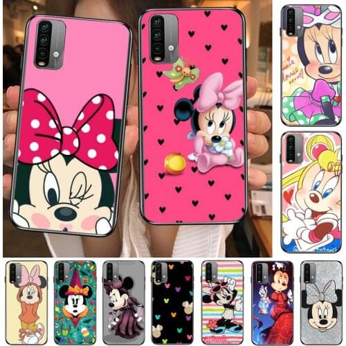 Minnie Mouse 2021 Phone Case For XiaoMi Redmi 11 lite 9C 8A 7A Pro 10T 5G Cover Mi 10 Ultra Poco M3 X3 NFC 8 SE cover