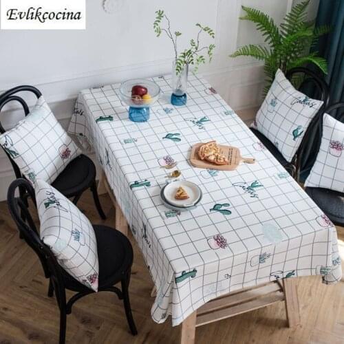 EVLIKCOCINA Cotton Tablecloths