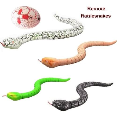 Tricksy Toy Remote Control Rattlesnakes With Egg Remote Control For Kid Gift FSWOB